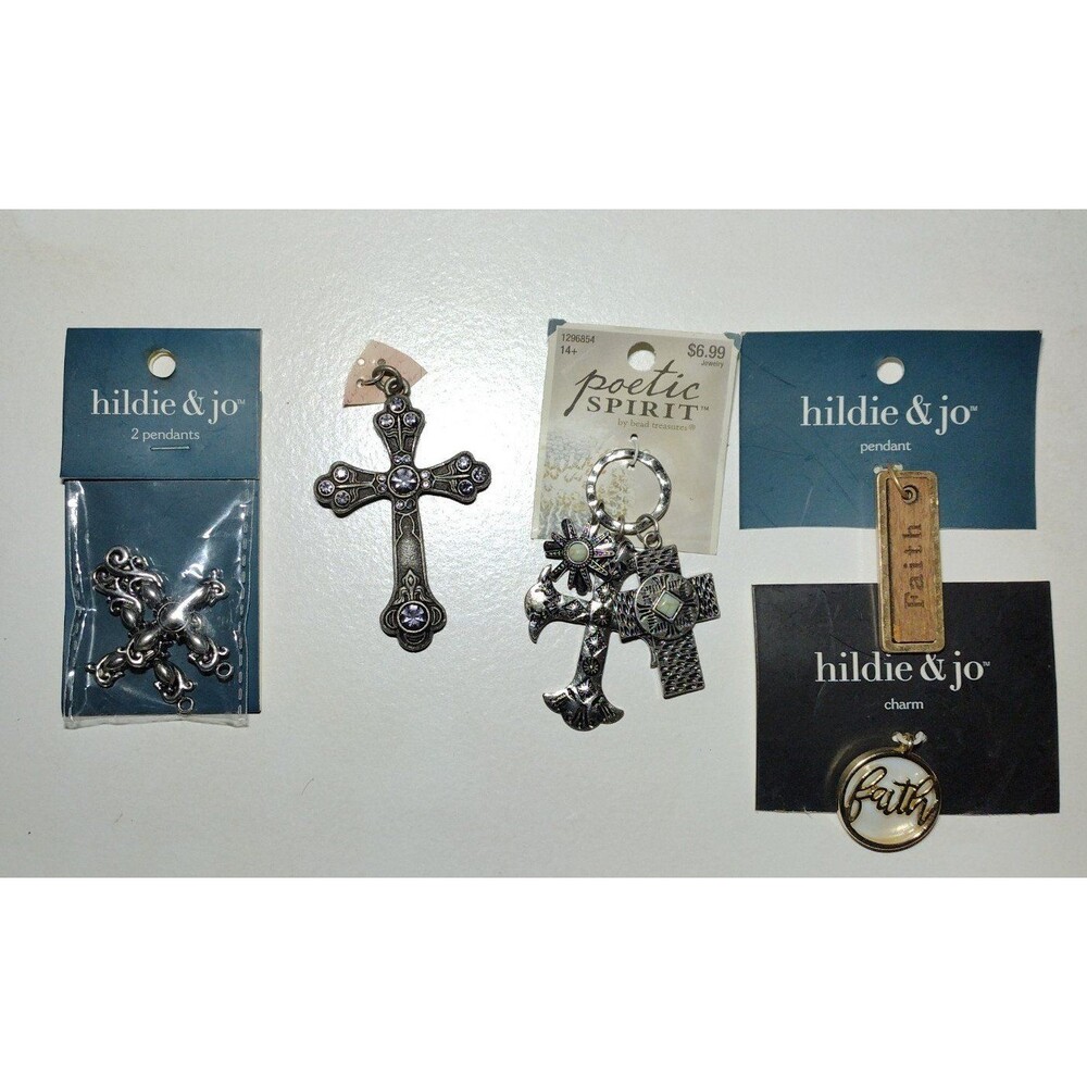 Cross & Faith Pendant Bundle - New